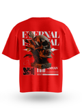 Eternal Dark Statue Oversized T-Shirt
