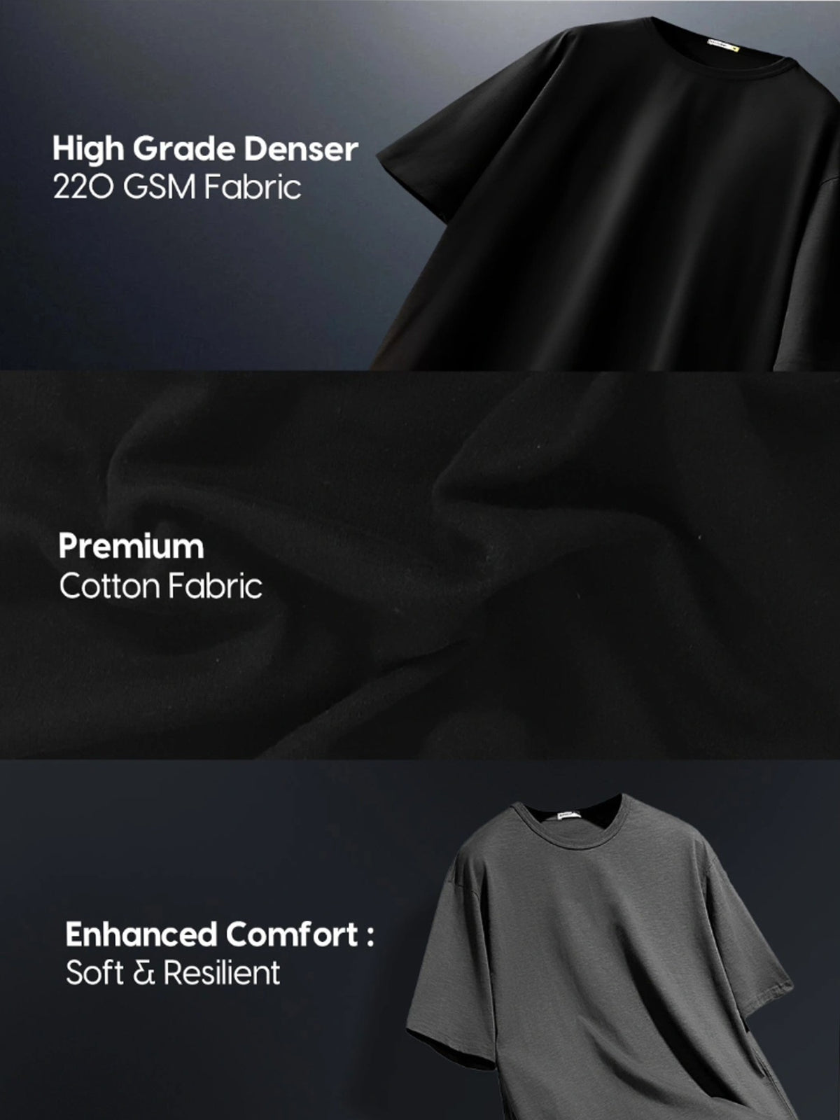 Eternal Dark Statue Oversized T-Shirt
